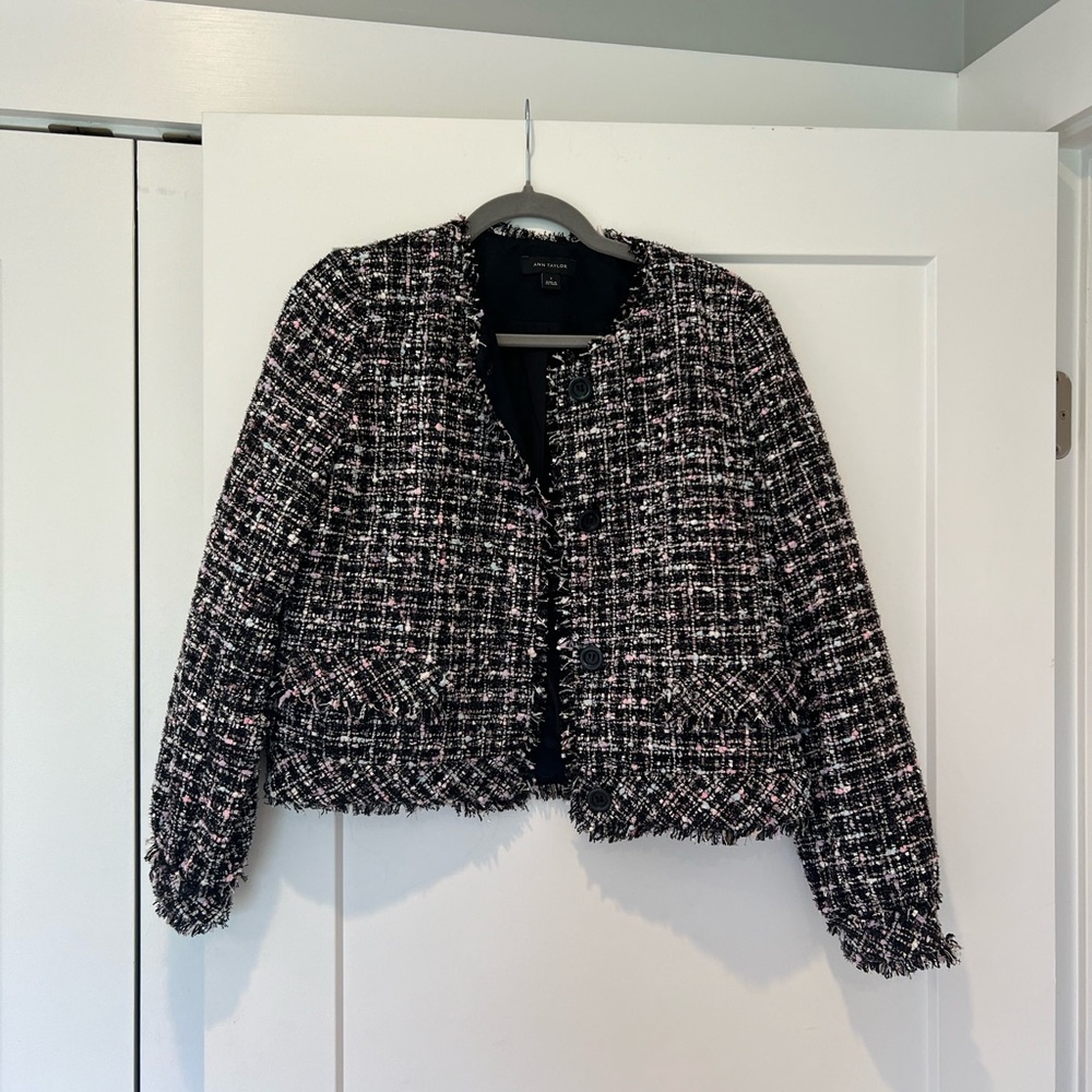 Ann Taylor Button Up Blazer